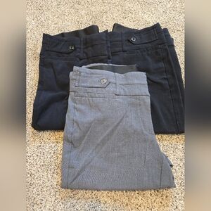 Candie's Black and Gray Dress Pants
